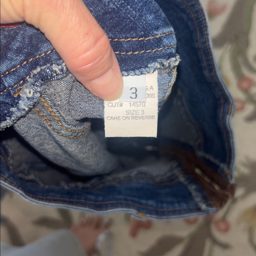 Hot Kiss Y2K Denim Mini skirt, Jean Skirt, front hook n eyes, 3 - Picture 8 of 8